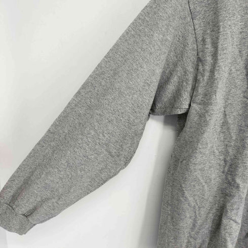 ナイキ NIKE 90S USA製 ネック刺繍入りモックネックロングスリーブTシャツ メンズ import:L